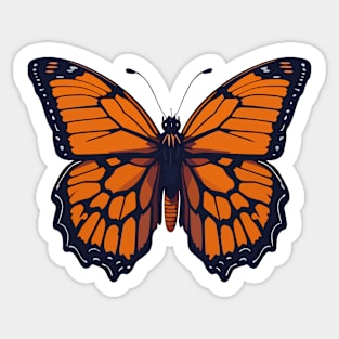 Monarch Butterfly Sticker